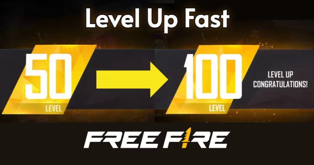 increase level in free fire game
