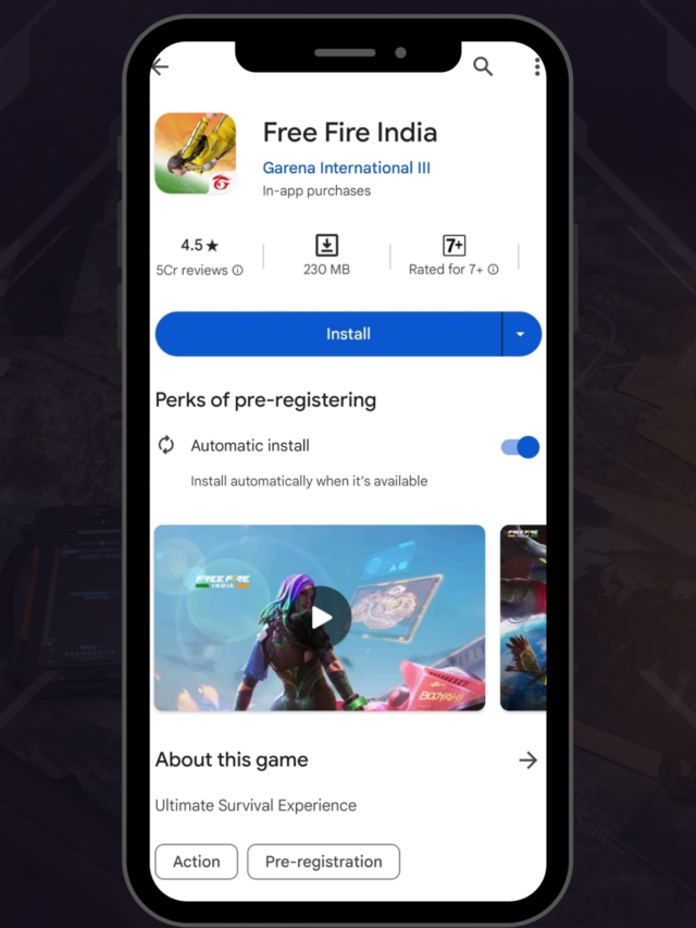 Free Fire India New Launch Date Confirmed