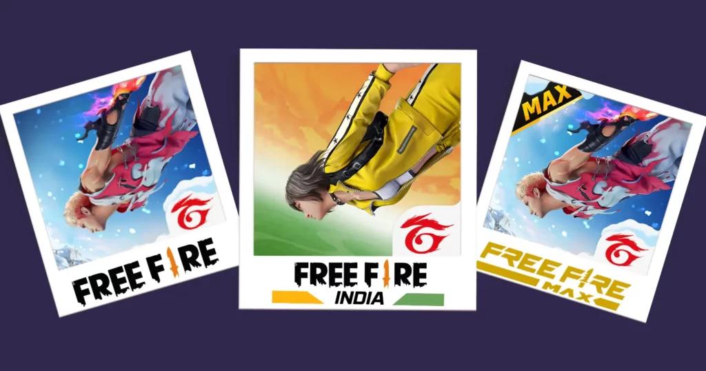 Free Fire, Free Fire Max, and Free Fire India What's the Difference